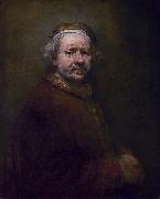 Self-portrait. Rembrandt